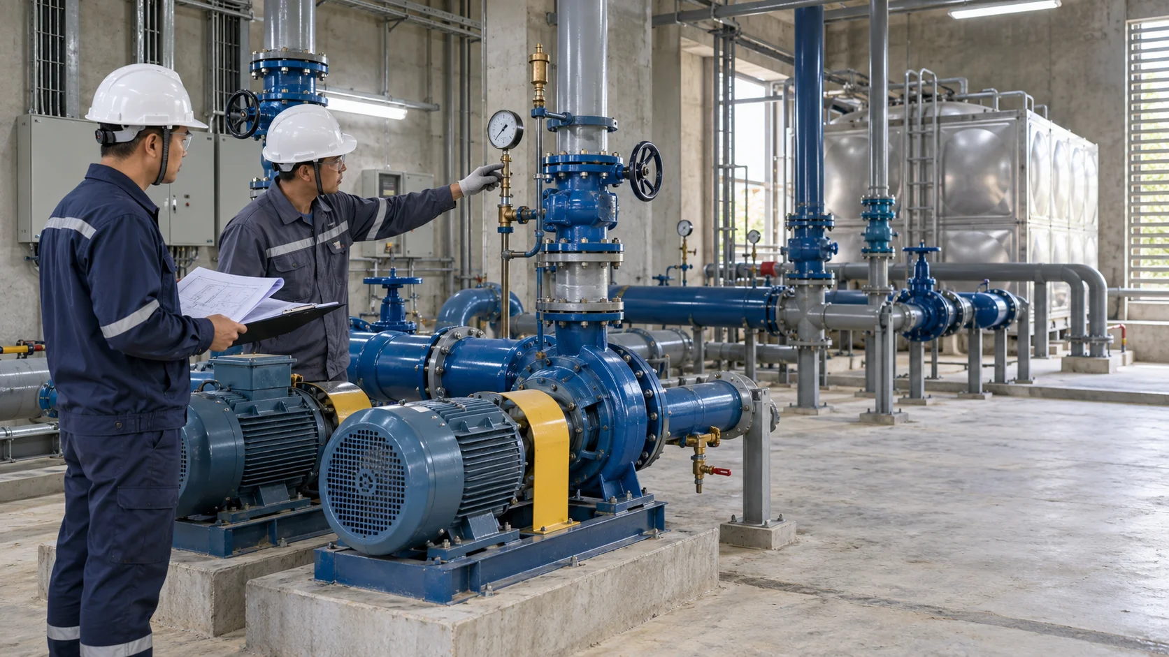 Pumps and Piping: Preparing for Testing & Commissioning